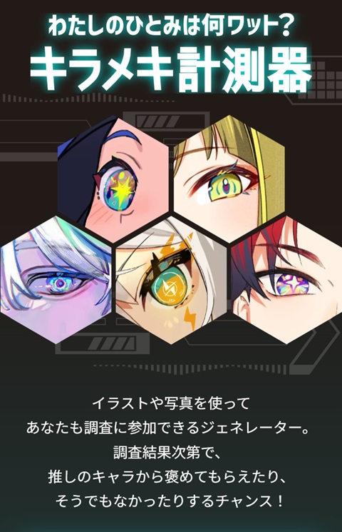 関西電力 瞳 キラメキ 電力調査 空想科学