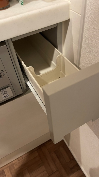 知らなかったキッチンの引き出し