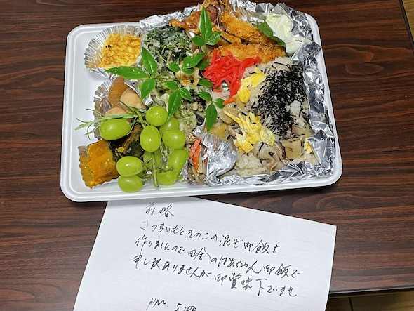 大家さんの手料理