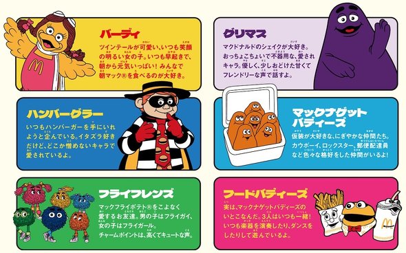 日本マクドナルド グリマス