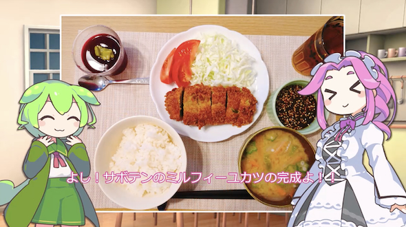 サボテンのミルフィーユかつセット