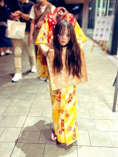 たちかわ妖怪盆踊りの首落ち女