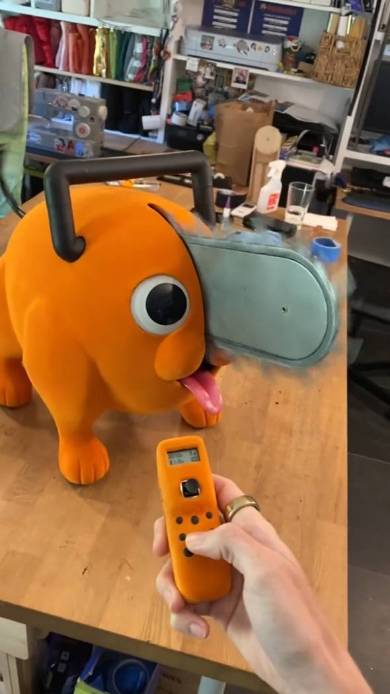 チェンソーマンのポチタを手作り