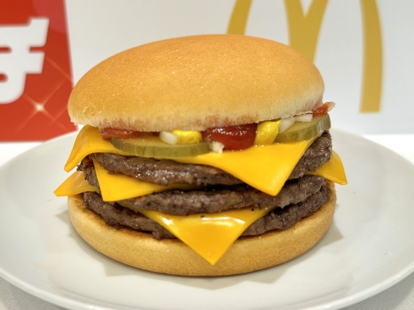 マクドナルド いまだけダブチ ダブルチーズバーガー 期間限定 ／ トリチ