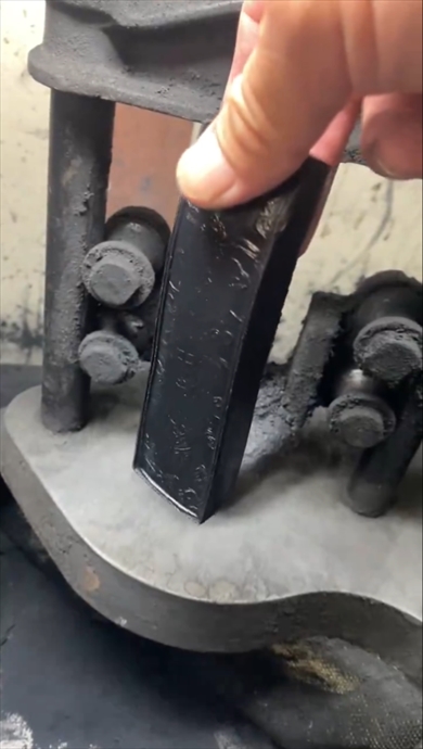 書道の墨の製造工程