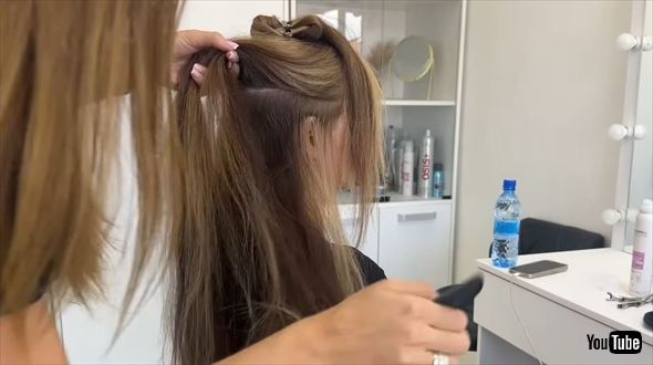 お姫様みたいな髪形の作り方