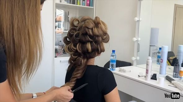 お姫様みたいな髪形の作り方