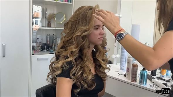 お姫様みたいな髪形の作り方