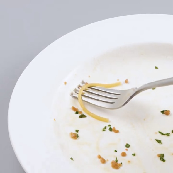 画期的なパスタ皿