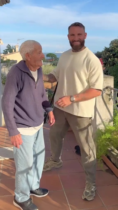 おじいちゃんと孫