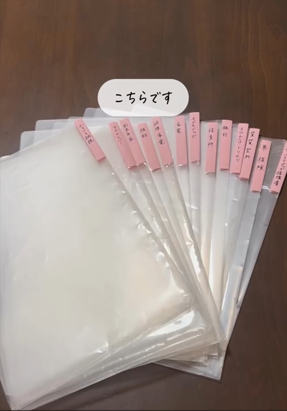 書類収納術