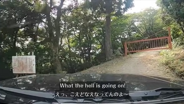 巨大迷路のような林道を進んでいったら