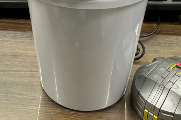 スコープドッグと合体したゴミ箱