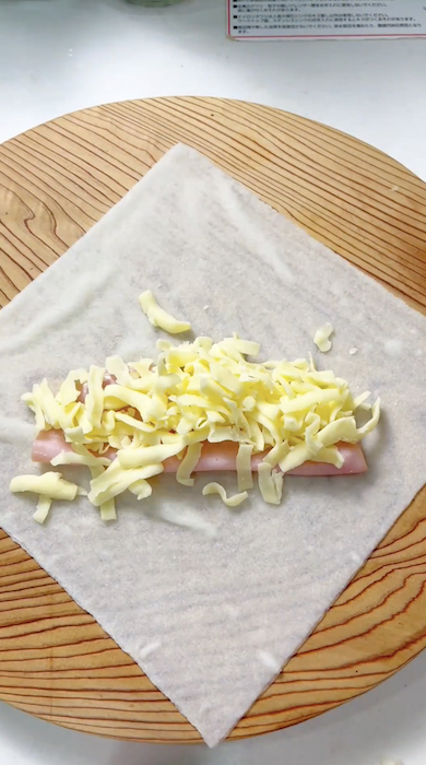 春巻きの皮ブリトー