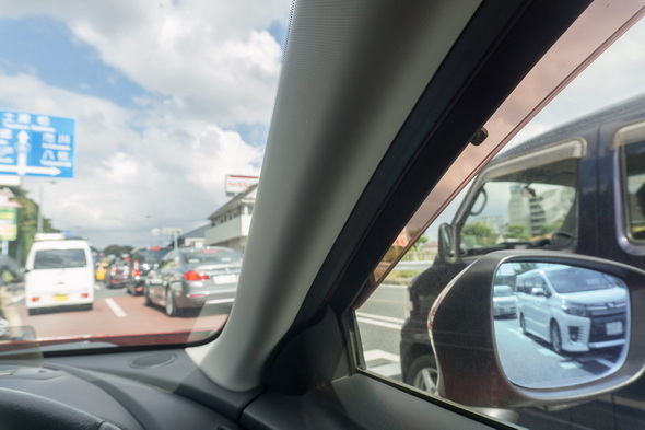 初めて運転したときの左右の感覚