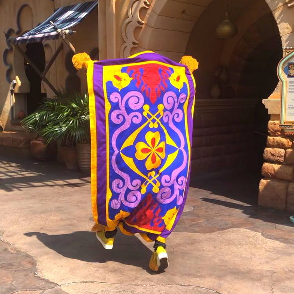 魔法のじゅうたんの仮装