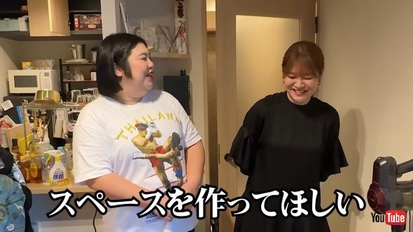 YouTubeを撮るスペースを確保したい