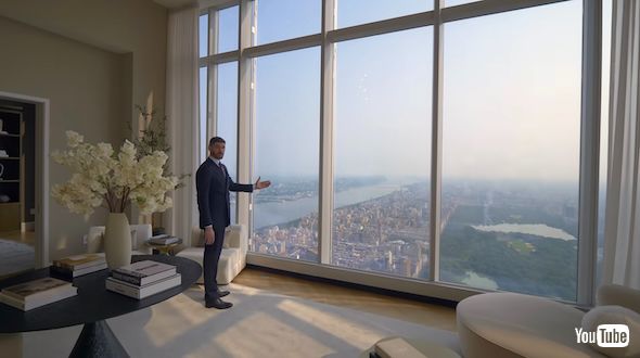 ニューヨーク超豪華ペントハウス