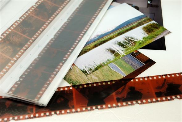 フィルムの現像イメージ