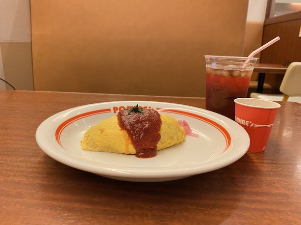 皿の大きさに驚き