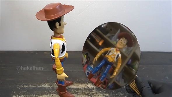 江戸時代の柄鏡をピカピカに磨いてみた