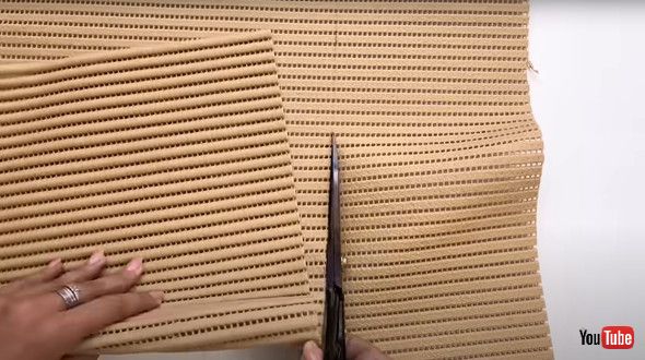 バスマットがカゴバッグに