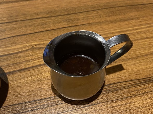 ここでしか味わえないソース