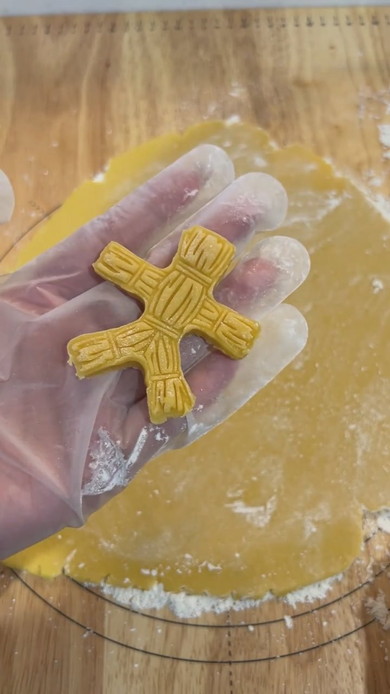 ハロウィーンカラーのクッキーの作り方