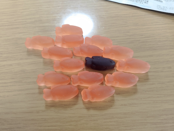 『スイミー』をスイミーグミで再現