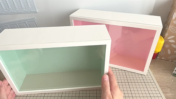 100均の材料で作れるディスプレイケース