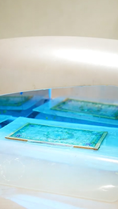 100均のワイヤーを使ったステンドグラス