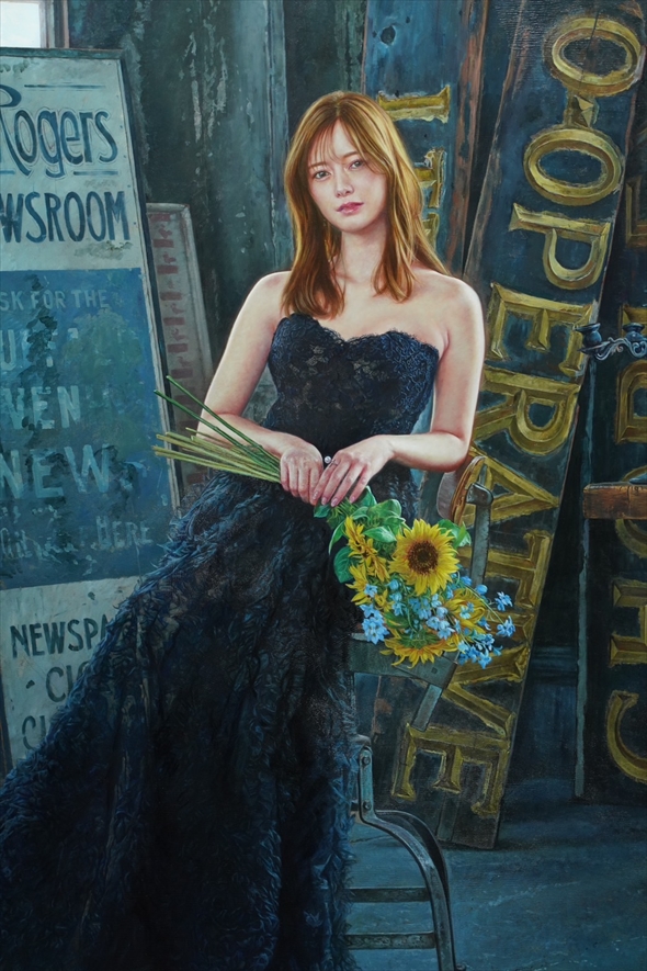 白石麻衣 中島健太 日本美術展覧会 日展 乃木坂46