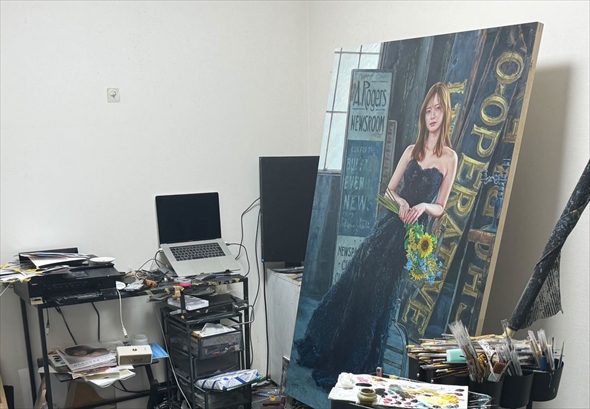 白石麻衣 中島健太 日本美術展覧会 日展 乃木坂46