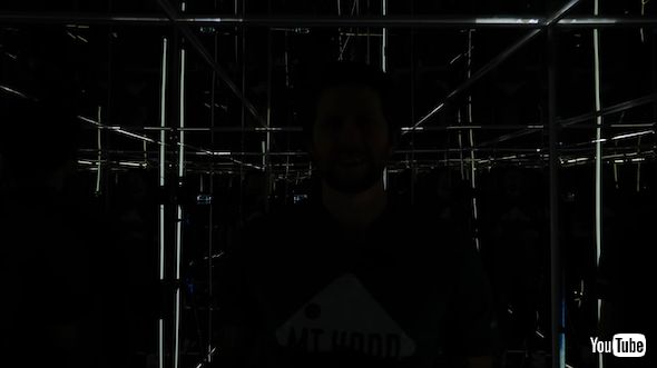 全面鏡の部屋を作ってみる