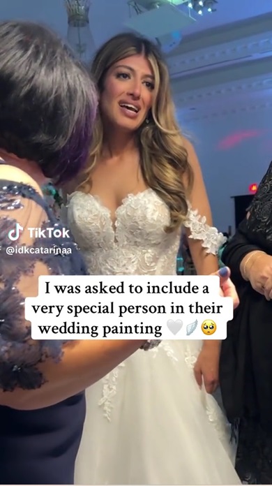 亡くなった新婦の母