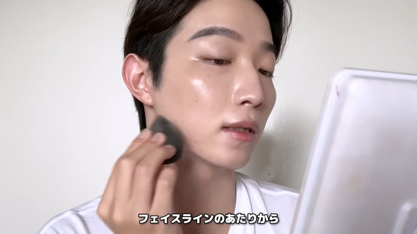フゥジのメンズメイク