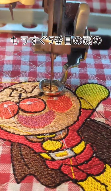 アンパンマンリュックを作った