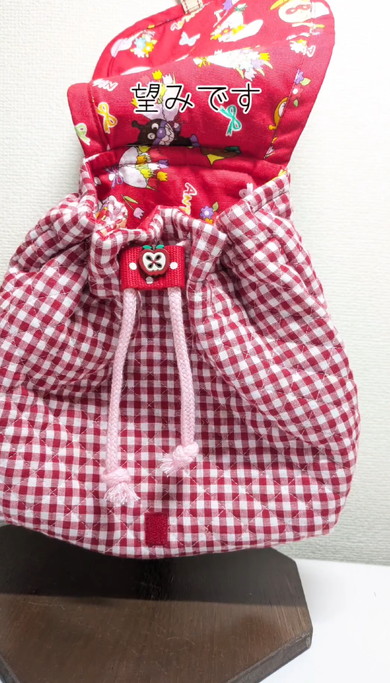 アンパンマンリュックを作った