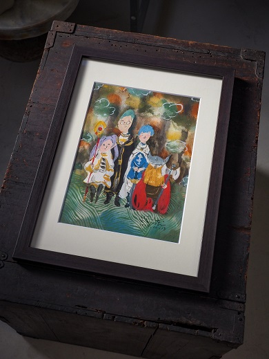 画家が自分の記憶を頼りに描いた『葬送のフリーレン』の絵