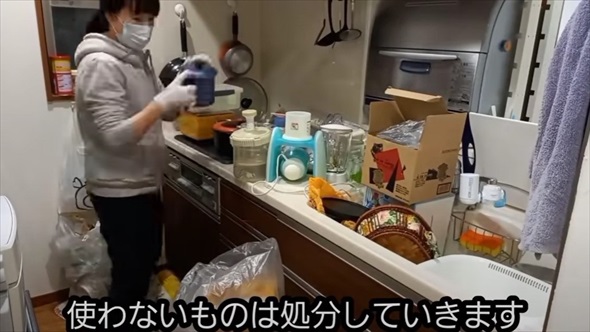 キッチン片付けビフォーアフター