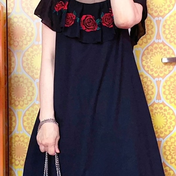 7年前のしまむら商品をレトロかわいくコーデ