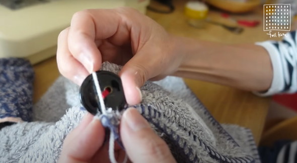 フェースタオルをリメイク