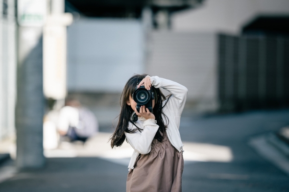 父が撮った娘の写真