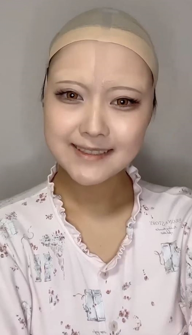 原神胡桃のコスプレビフォーアフター