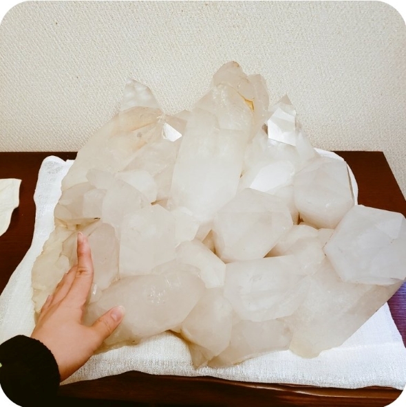 ミナスジェライスの水晶