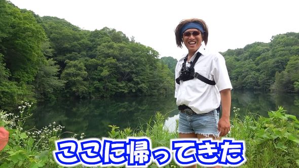 1年前に戦った怪魚と再び対決