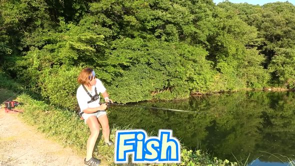 怪魚のクセを把握し合わせる