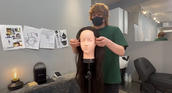 毛利蘭の髪形
