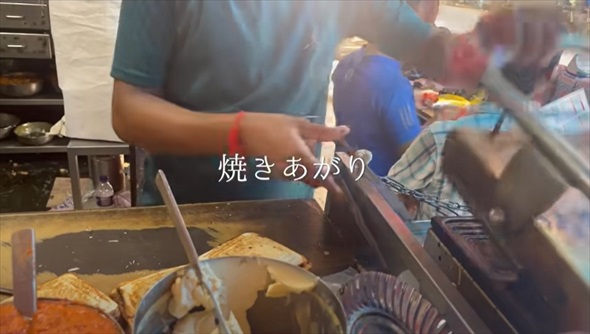 インドのサンドイッチの作り方がすごい