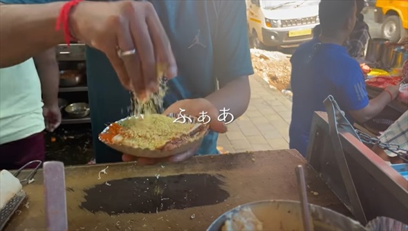 インドのサンドイッチの作り方がすごい